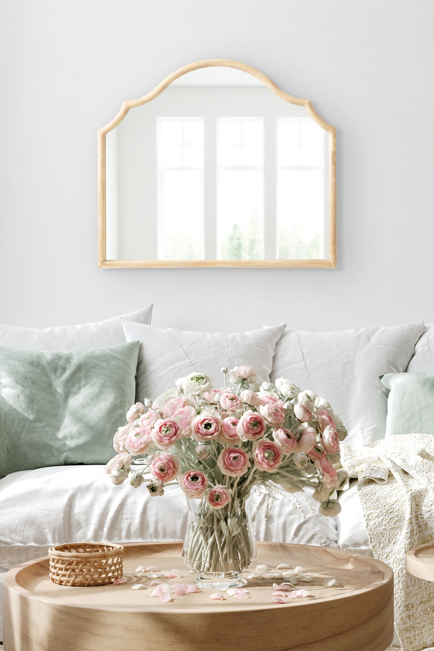 Leanna Wood Arched Mirror