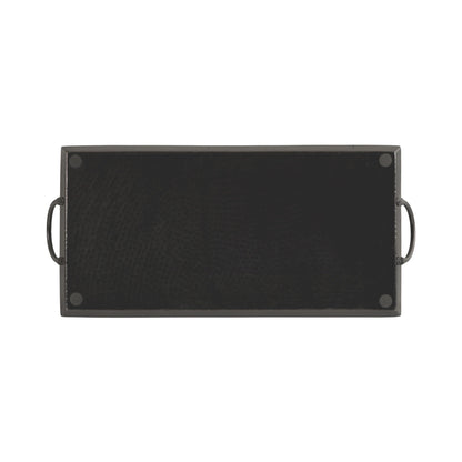 Sanzo Hammered Rectangle Metal Tray