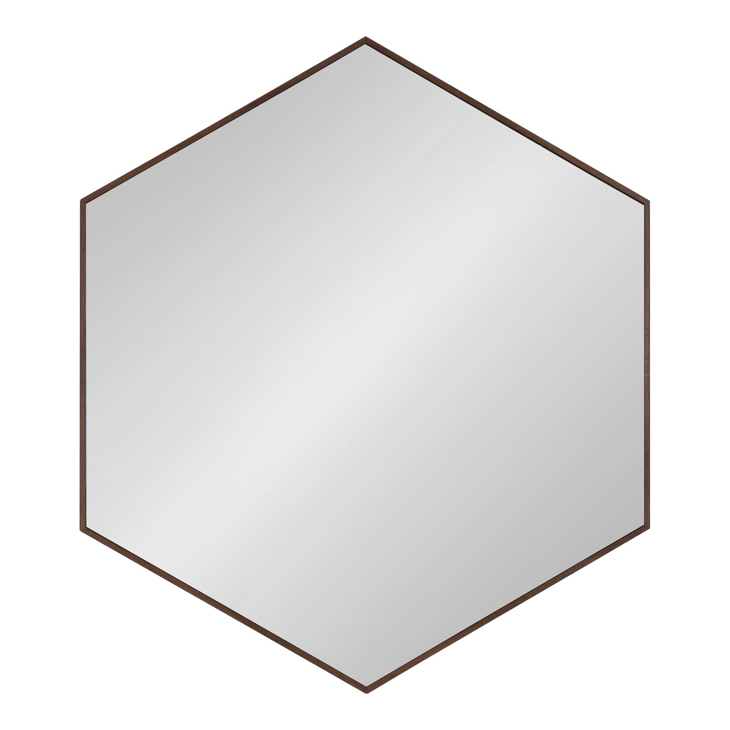 Rhodes Framed Hexagon Wall Mirror