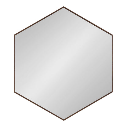 Rhodes Framed Hexagon Wall Mirror