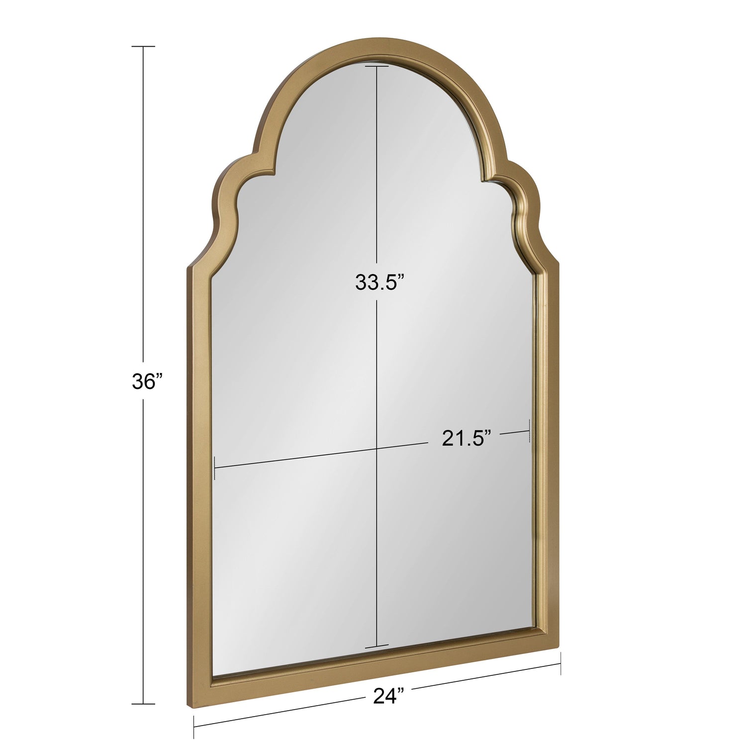 Hogan Arch Framed Mirror