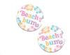 Beach Bum Car Coaster Set