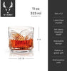 Deco Beau Crystal Lowball Tumblers