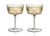 Deco Beau Crystal Coupes