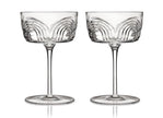 Deco Beau Crystal Coupes