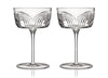 Deco Beau Crystal Coupes