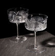 Deco Beau Crystal Coupes