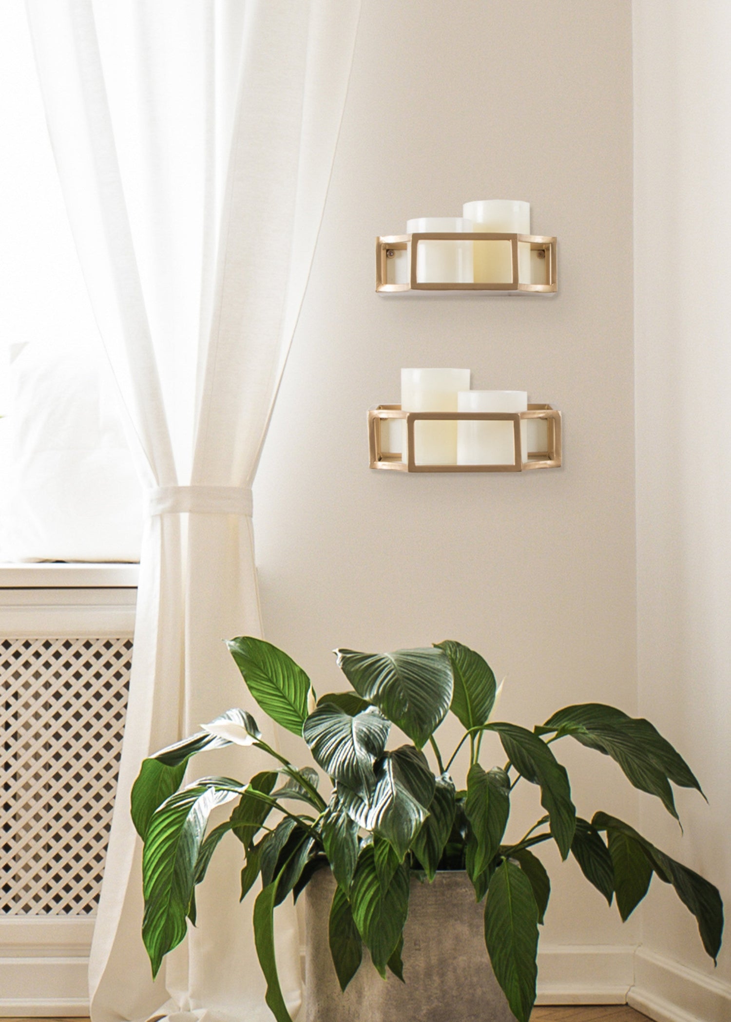 Ciel Floating Wall Shelf Set