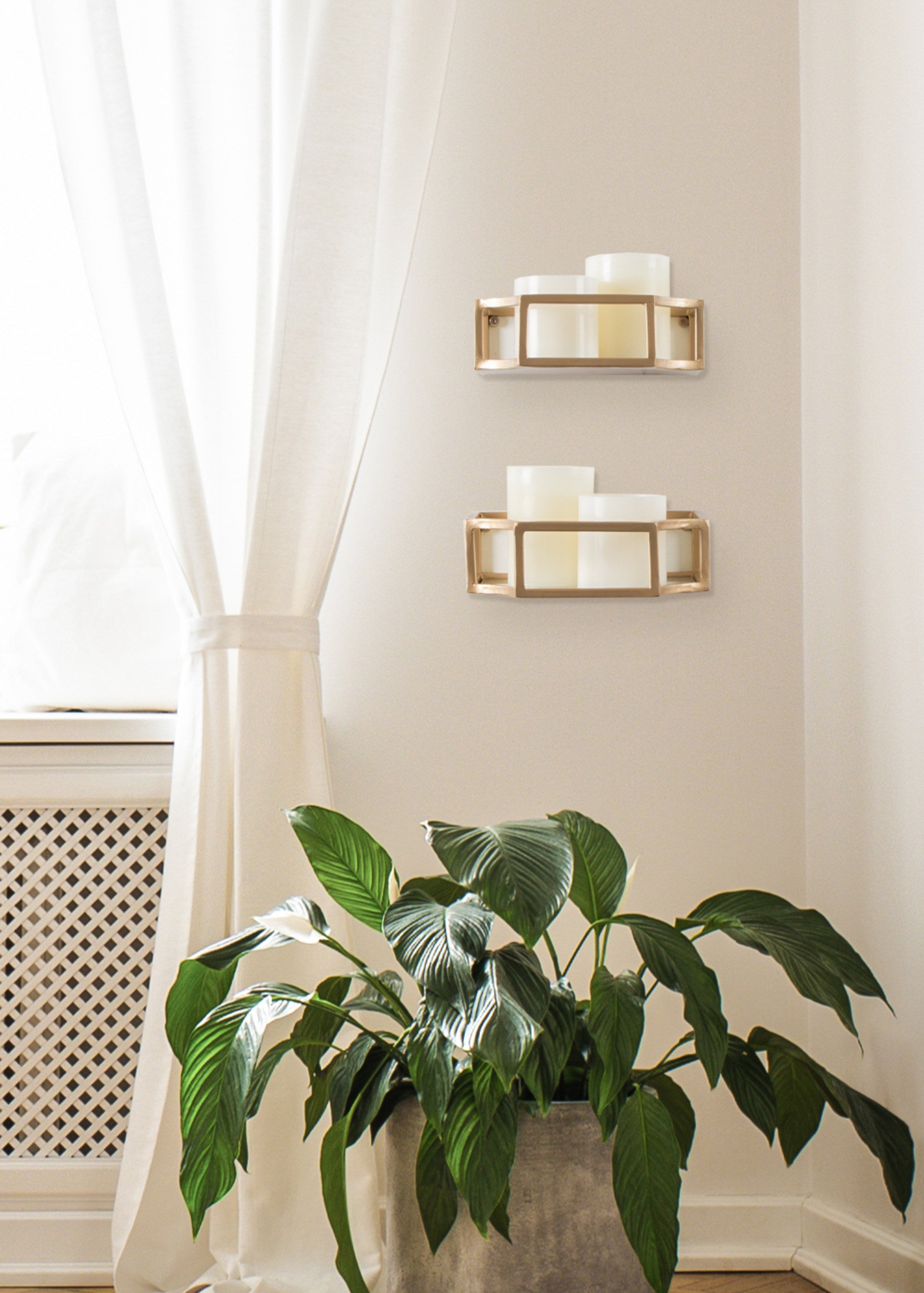 Ciel Floating Wall Shelf Set