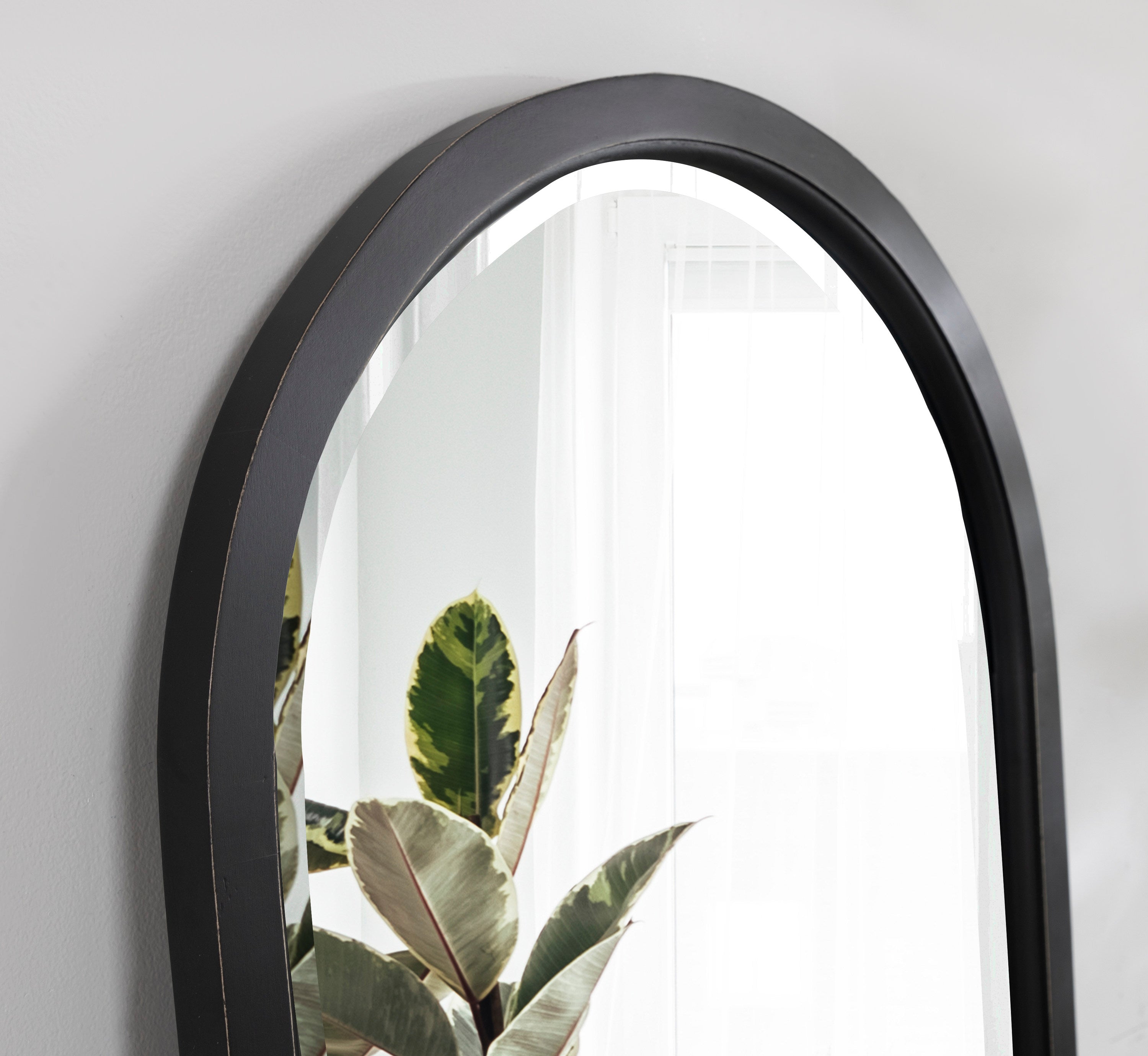 Hogan Wood Framed Arch Mirror