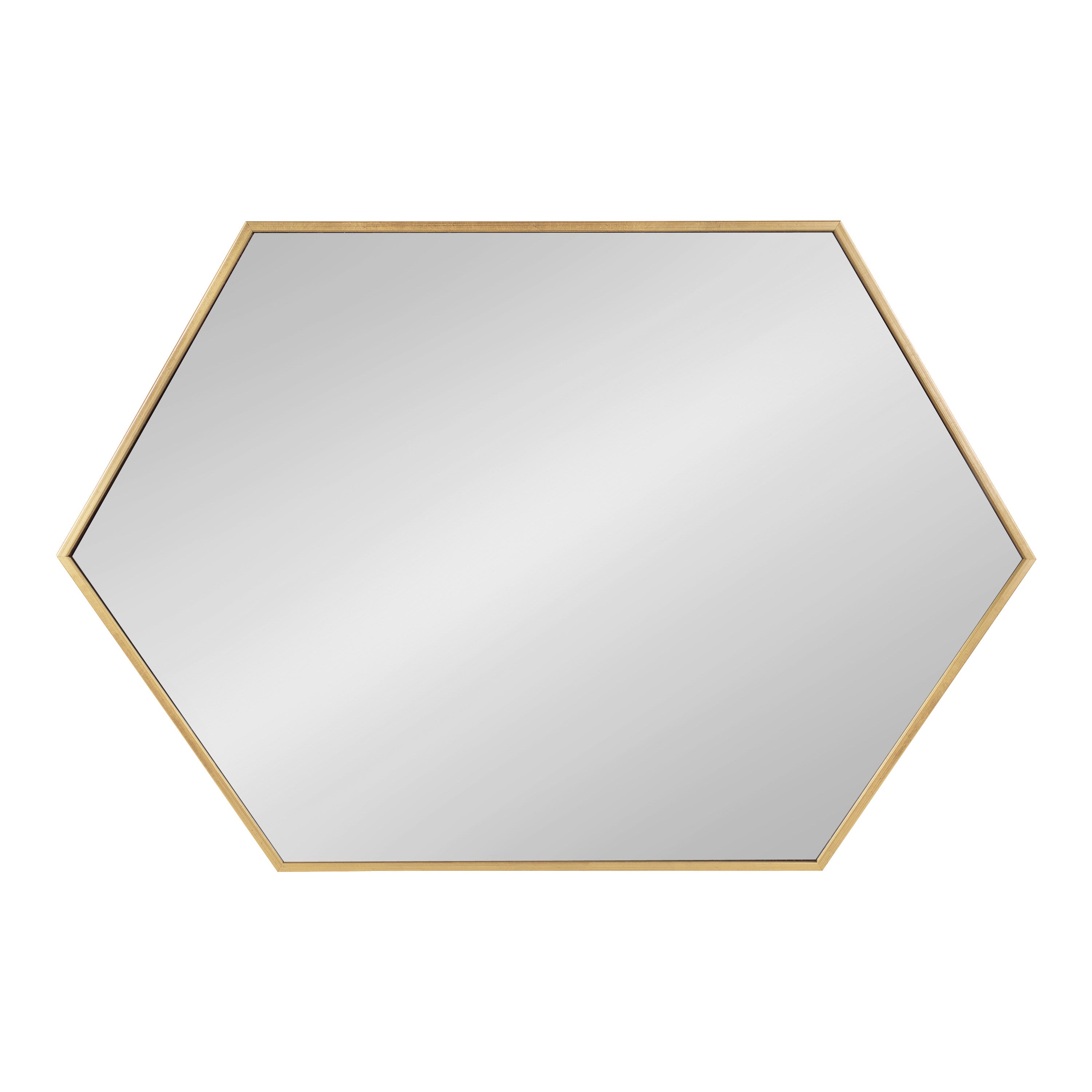Rhodes Framed Hexagon Wall Mirror