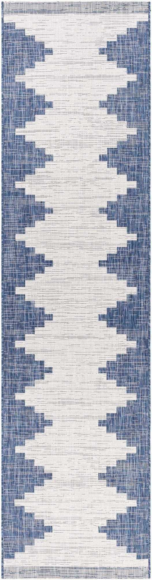 Djugun Navy Indoor &amp; Outdoor Area Rug - Clearance