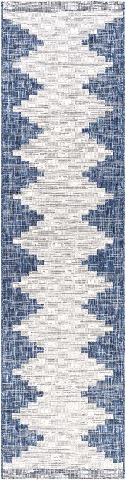 Djugun Navy Indoor &amp; Outdoor Area Rug - Clearance