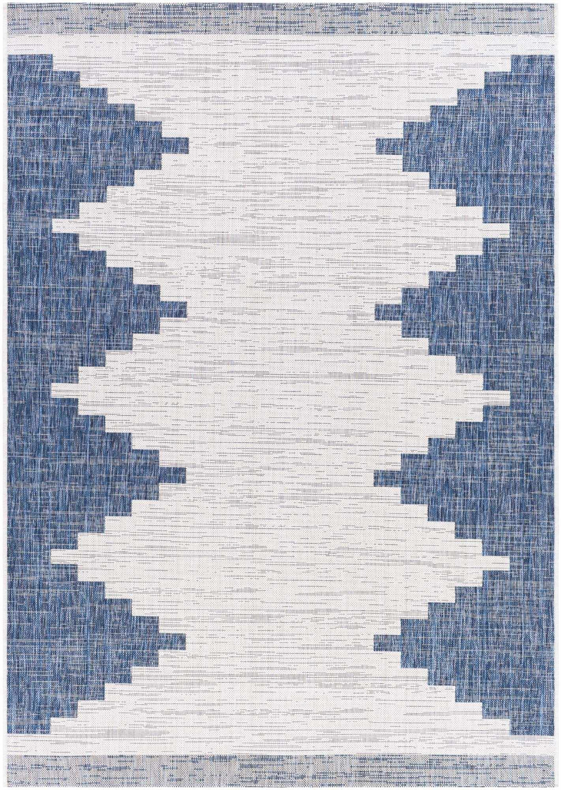 Djugun Navy Indoor &amp; Outdoor Area Rug - Clearance