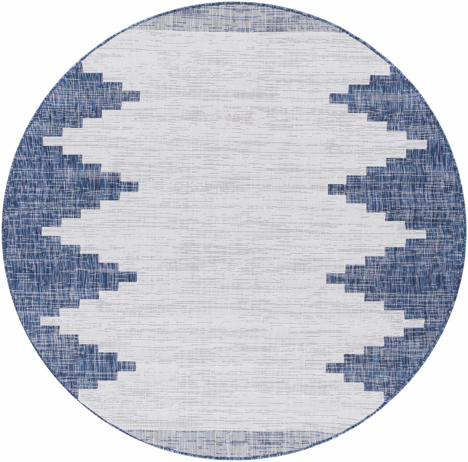 Djugun Navy Indoor &amp; Outdoor Area Rug - Clearance