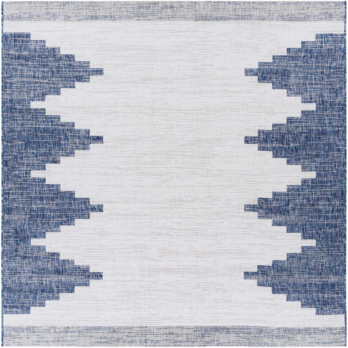 Djugun Navy Indoor &amp; Outdoor Area Rug - Clearance