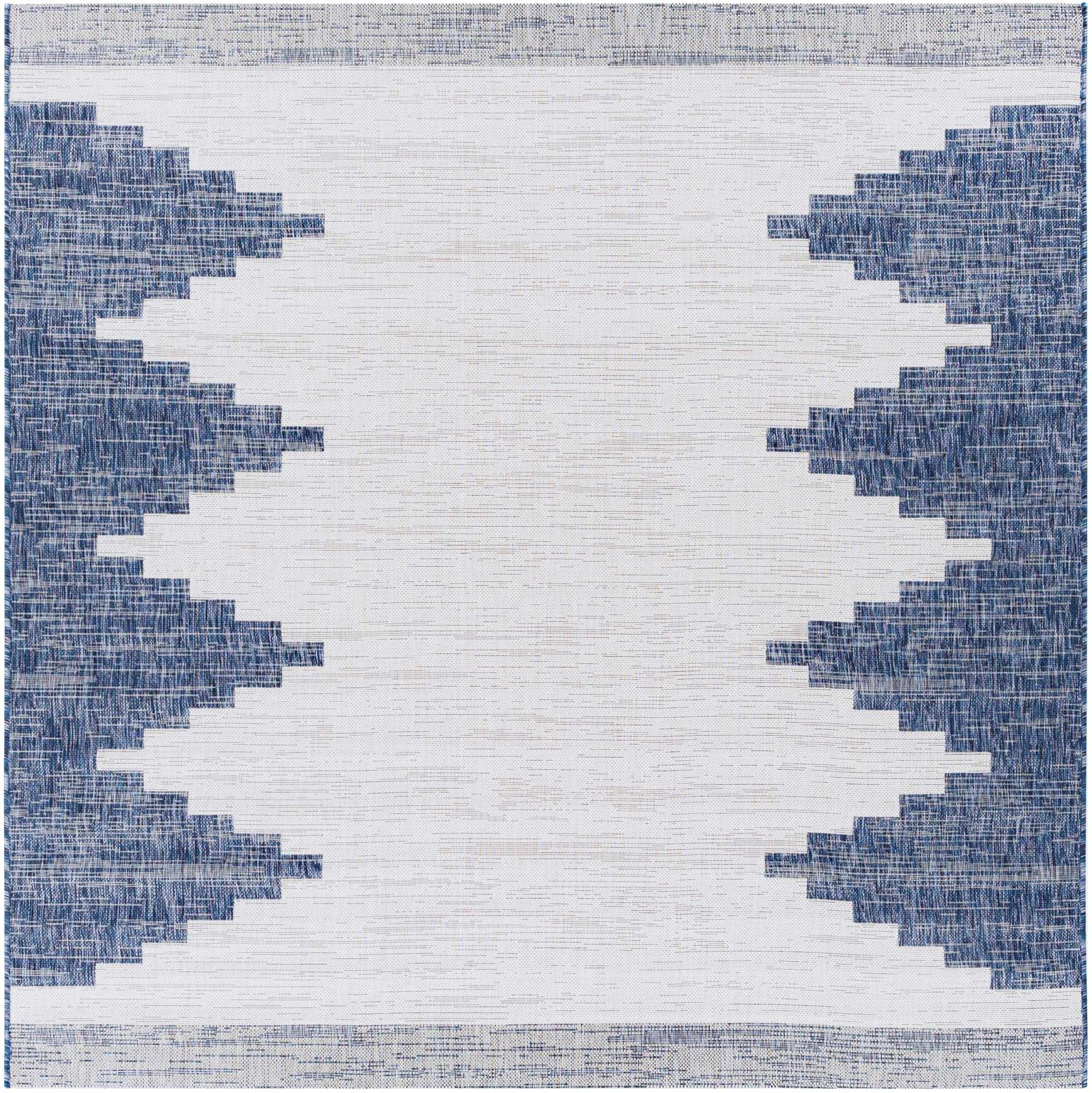 Djugun Navy Indoor &amp; Outdoor Area Rug - Clearance