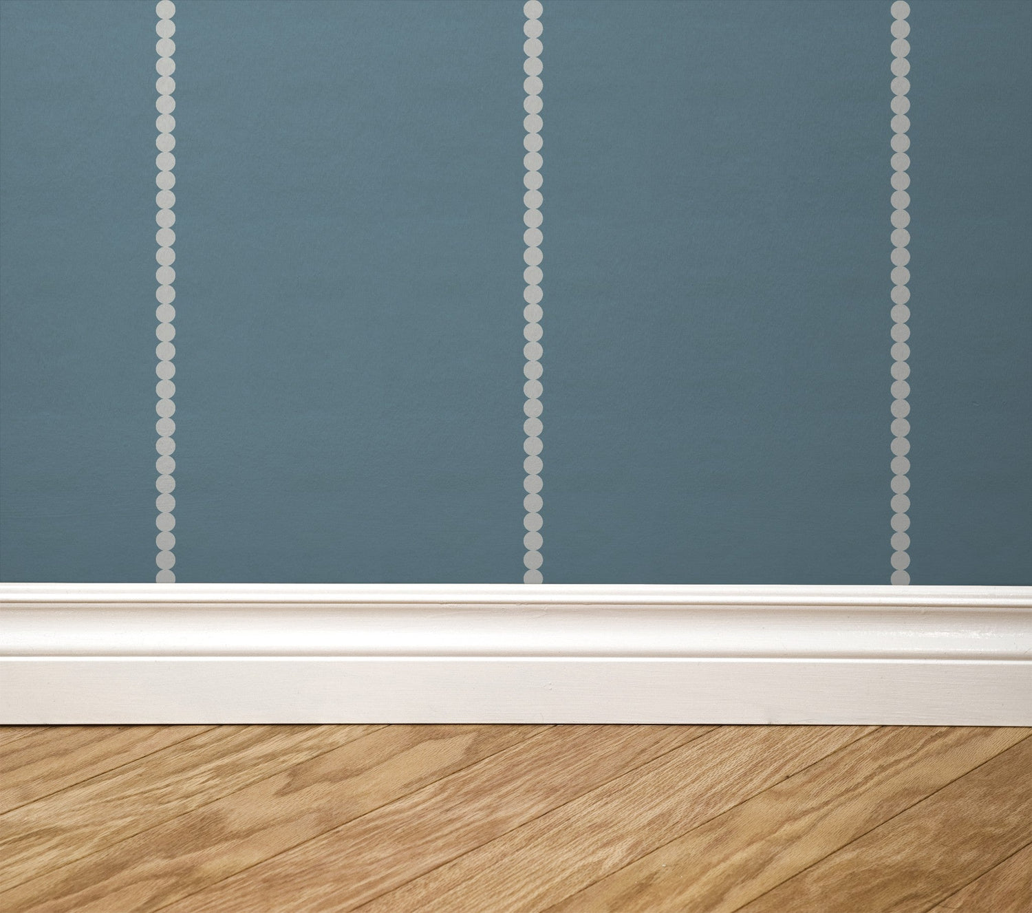 Pinstripe Dot (Blue) Wallpaper