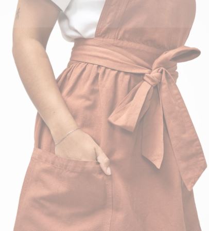 Blueberry Pinafore Apron
