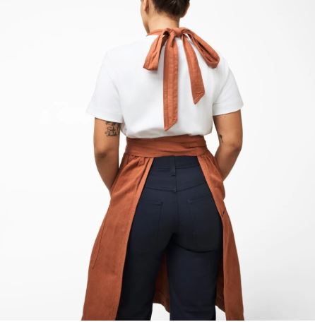 Blueberry Pinafore Apron