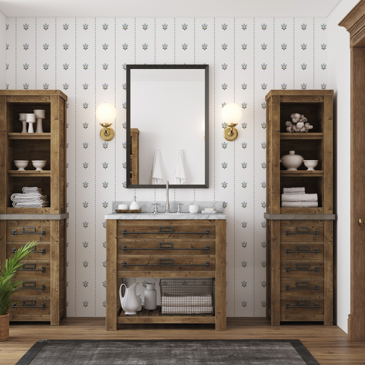 Adell Wallpaper by Megan Lindsey Illustration