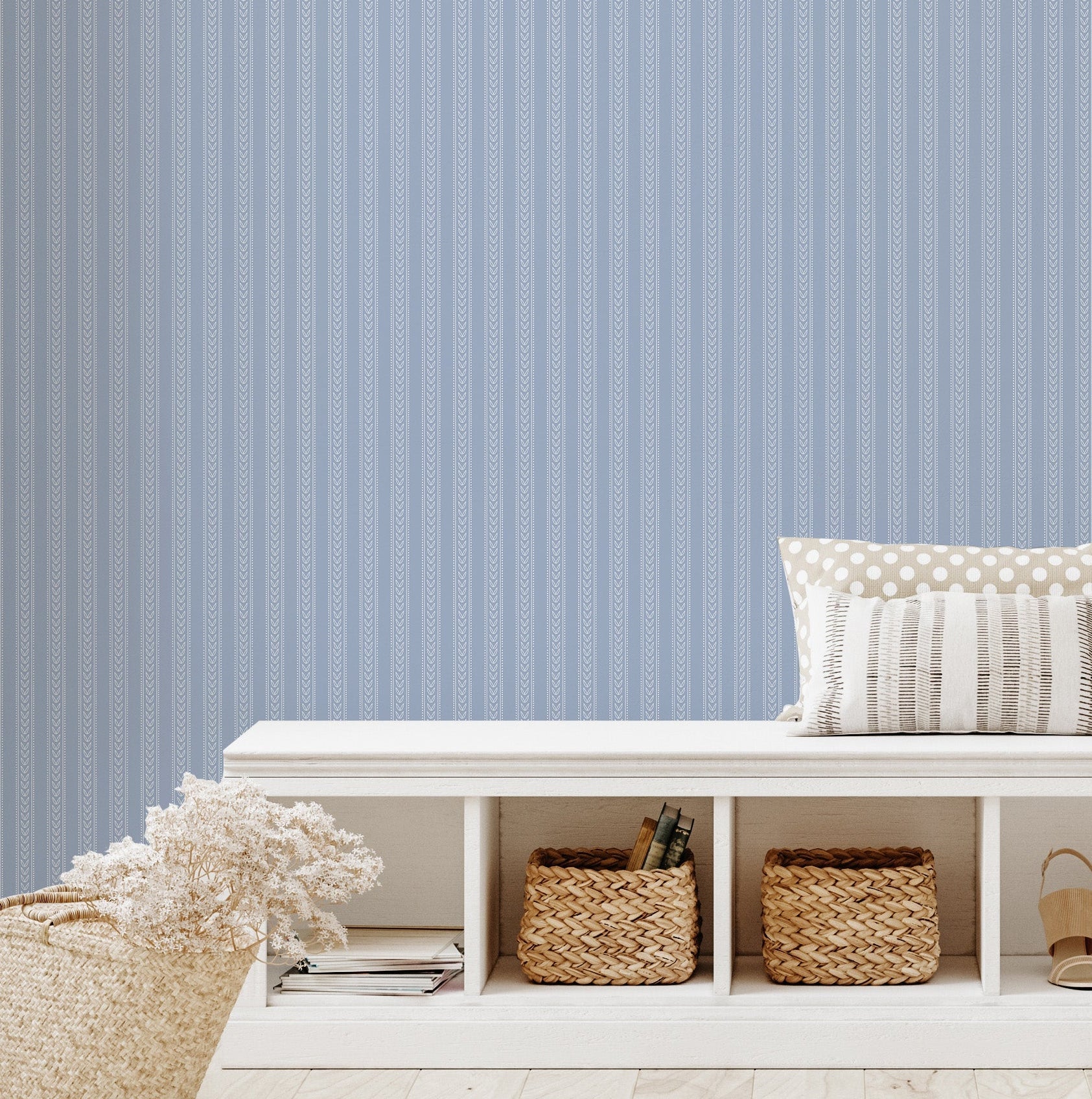 Elovie Wallpaper by Quirky Paisley Designs