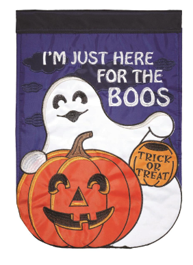 Flag Halloween Boo