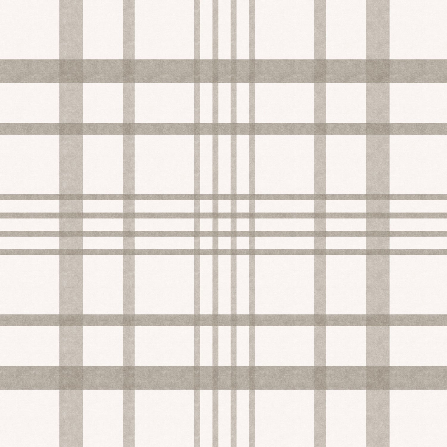 Ashford Plaid (Brown) Wallpaper