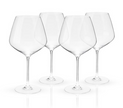 Reserve Inez Crystal Burgundy Glasses