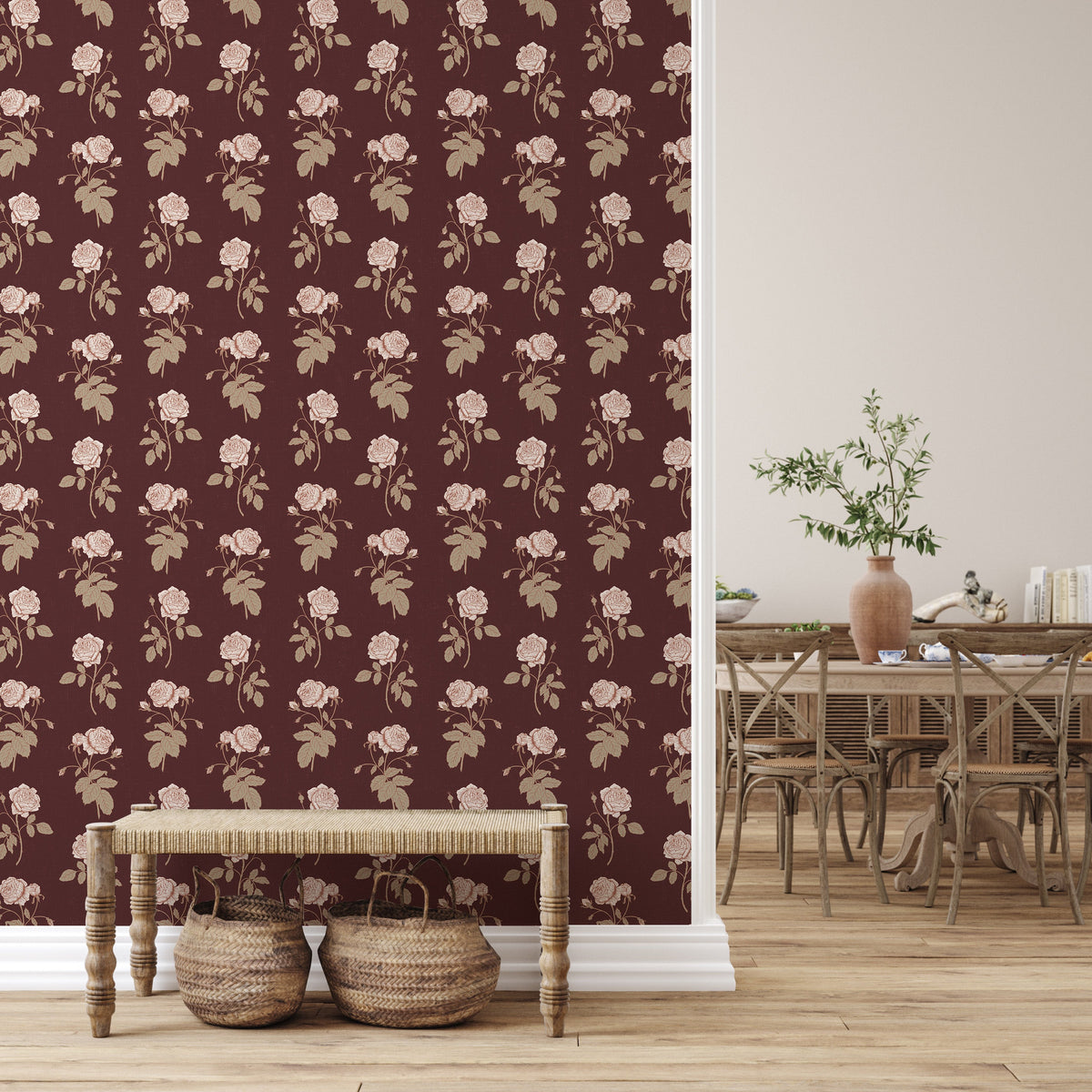 Rosalie Wallpaper by Brittany Polatis Design