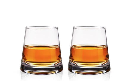 Raye Burke Crystal Whiskey Glasses