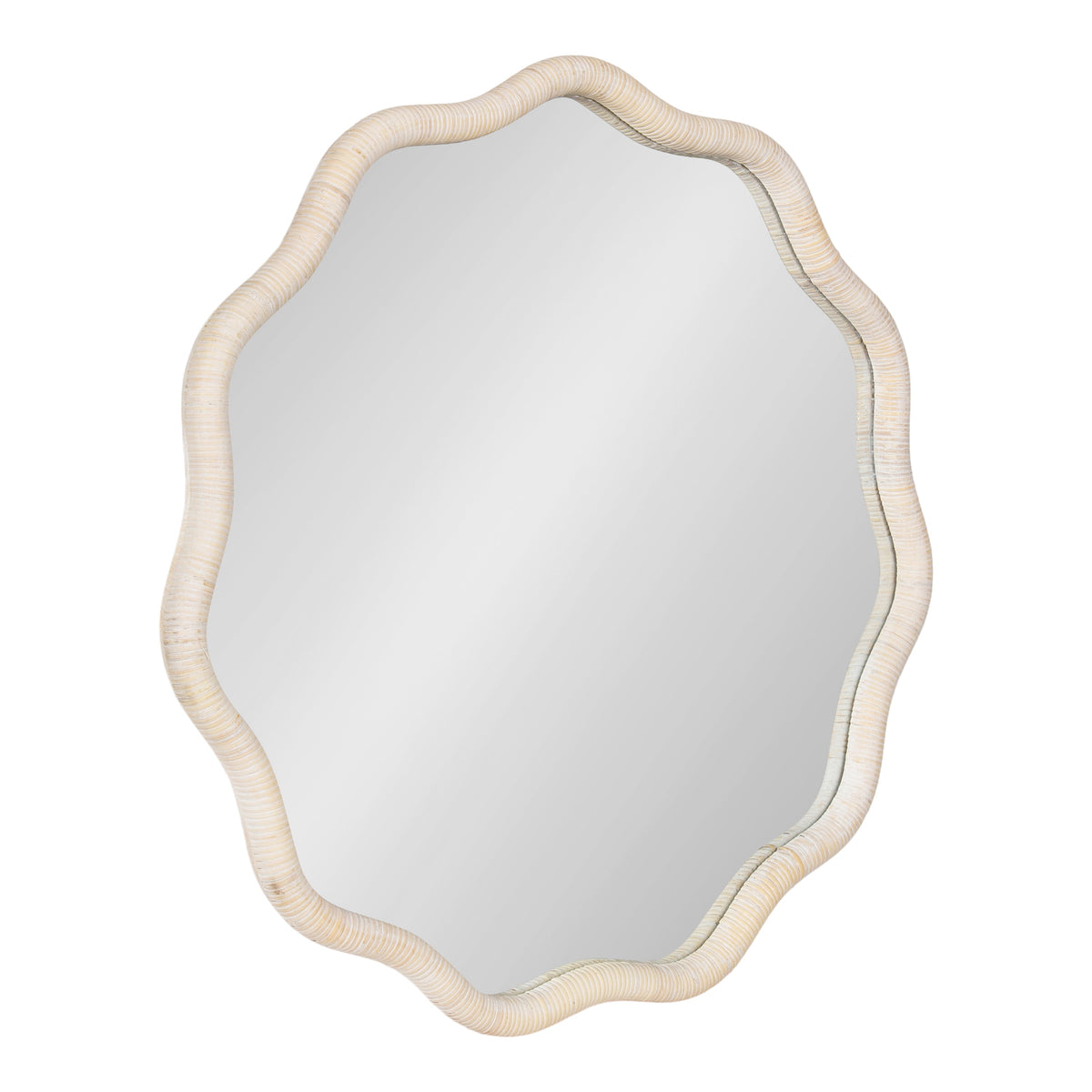 Rahfy Scallop Framed Wall Mirror