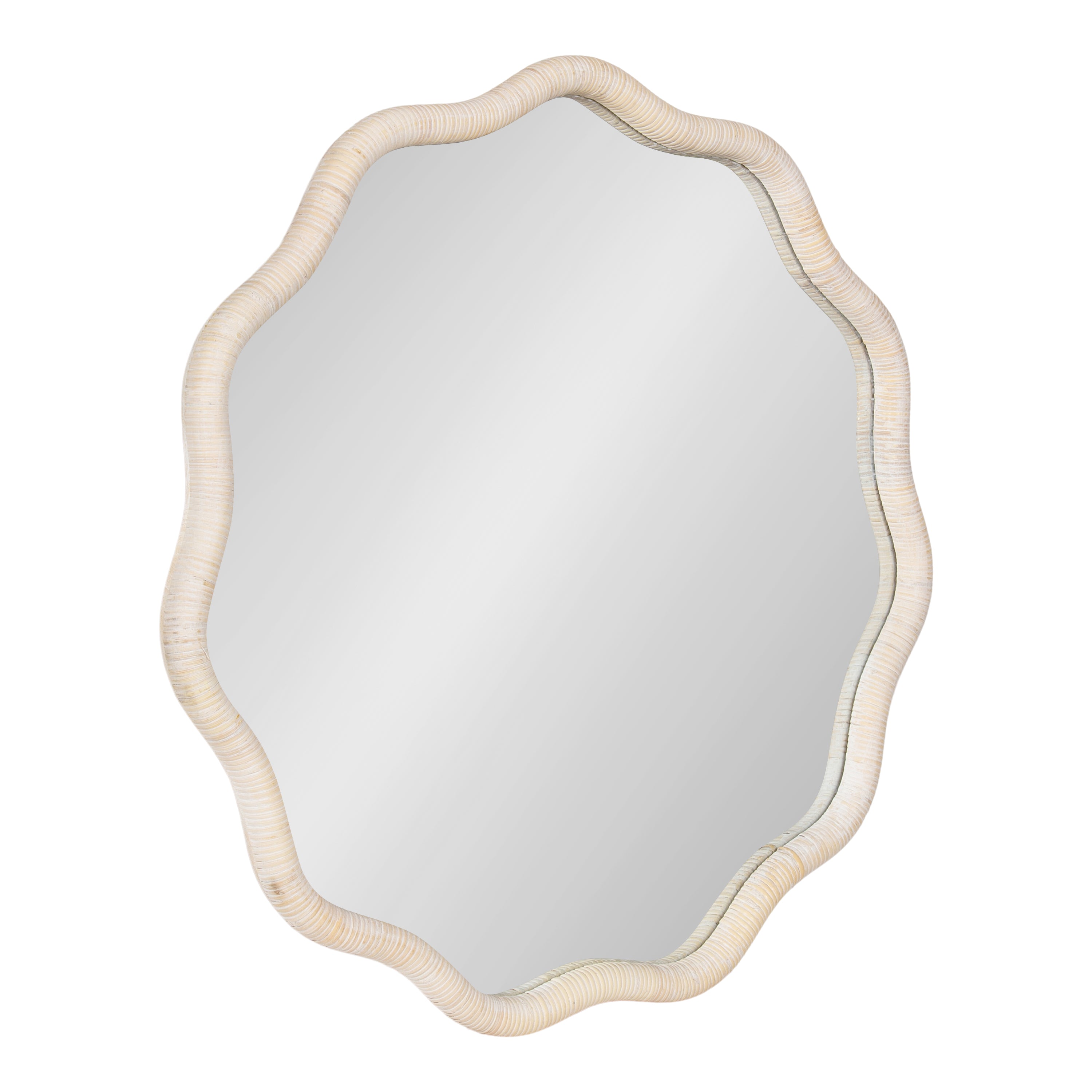 Rahfy Scallop Framed Wall Mirror