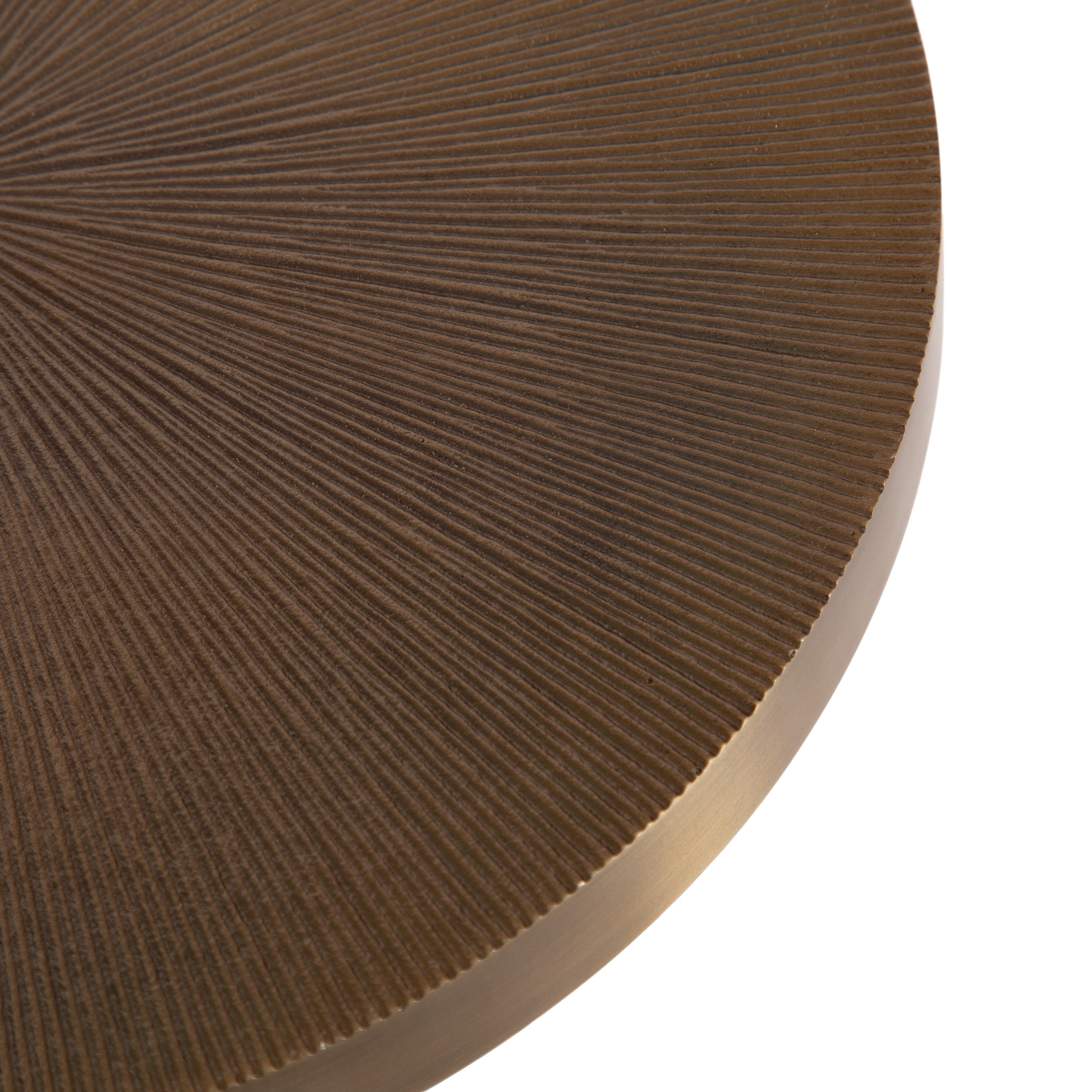 Engles Adjustable Embossed Metal Table and Plant Stand