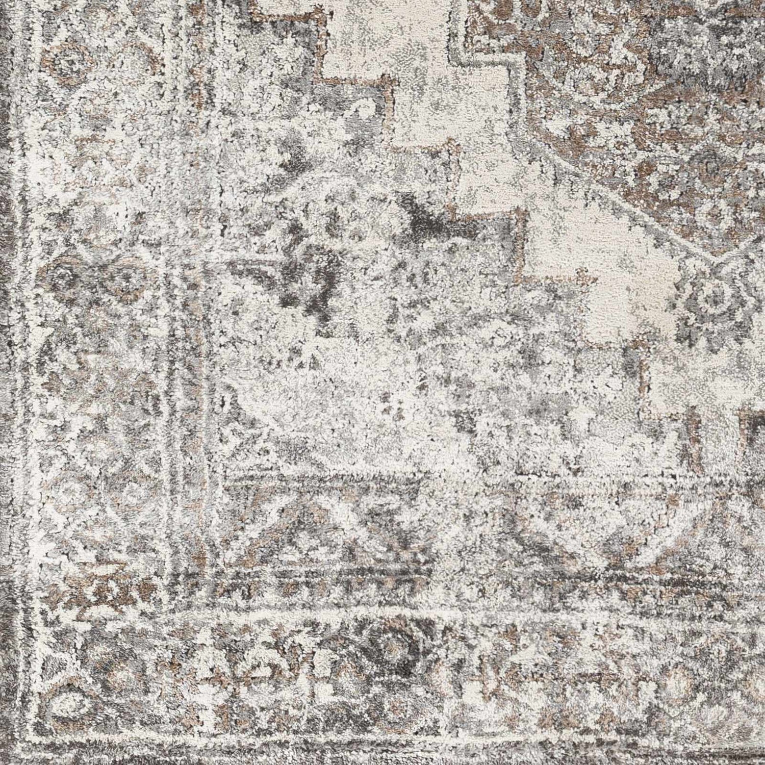 Manaring Charcoal Luxe Thick Area Rug