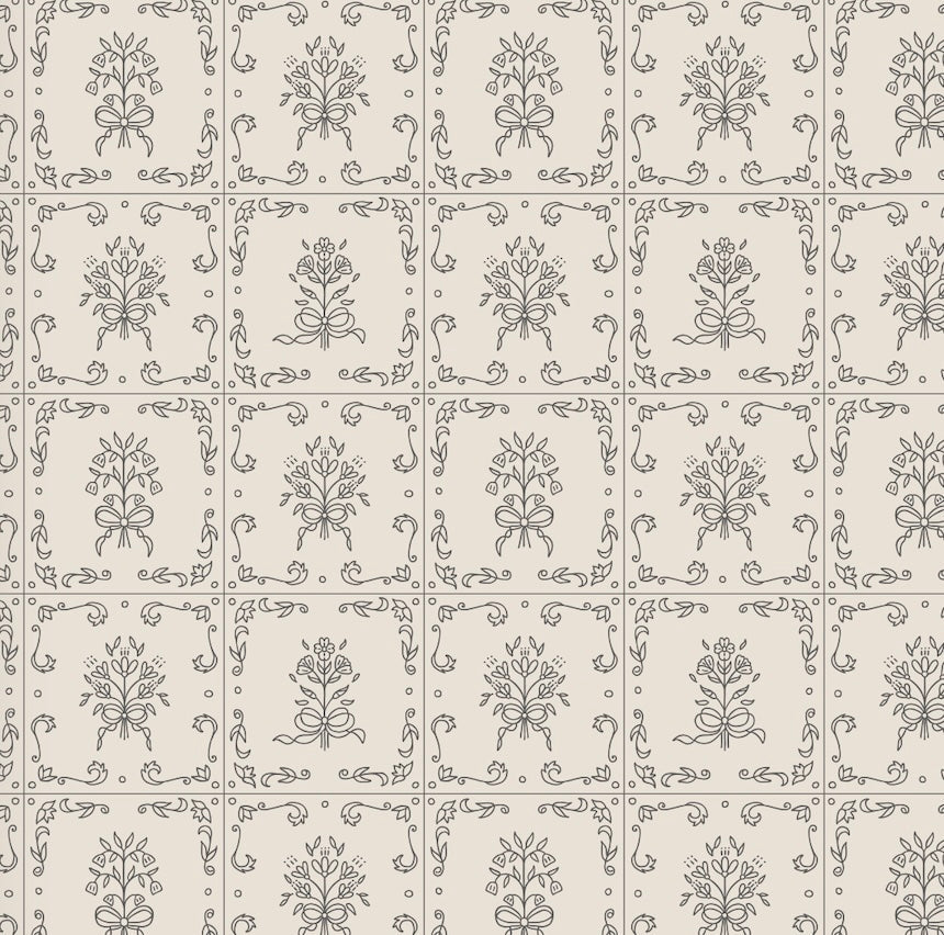 Wrenna Wallpaper by Quirky Paisley Designs