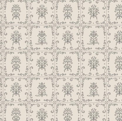 Wrenna Wallpaper by Quirky Paisley Designs