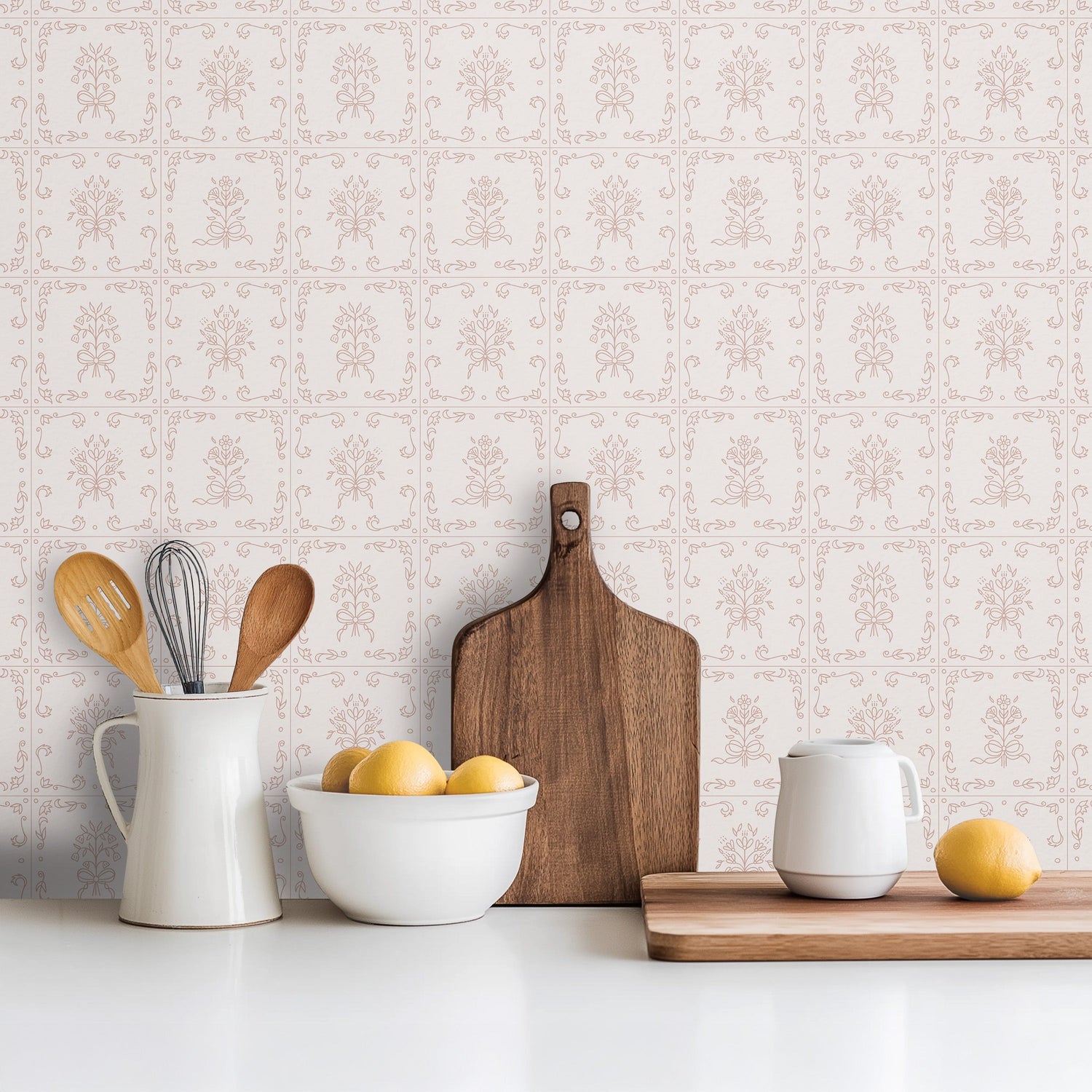 Wrenna Wallpaper by Quirky Paisley Designs
