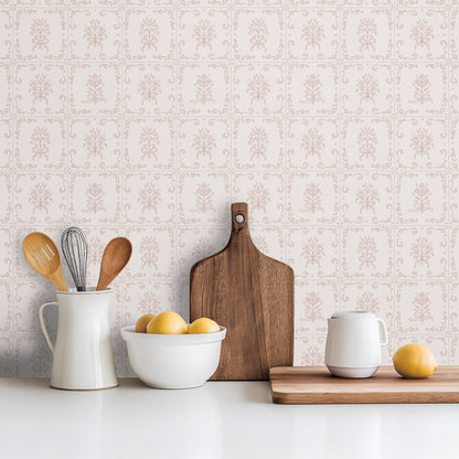 Wrenna Wallpaper by Quirky Paisley Designs