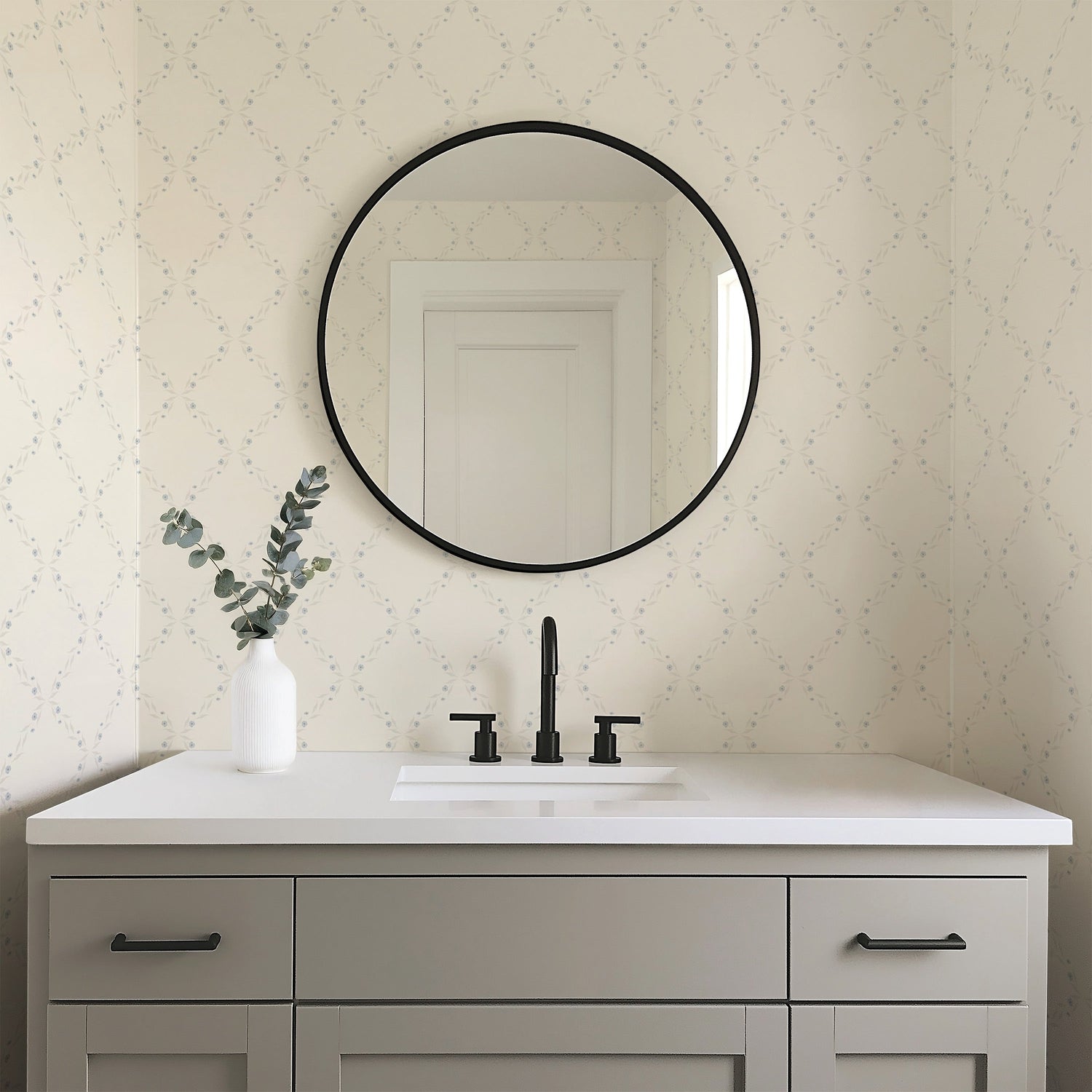 Leela Wallpaper by Katie Burt Art