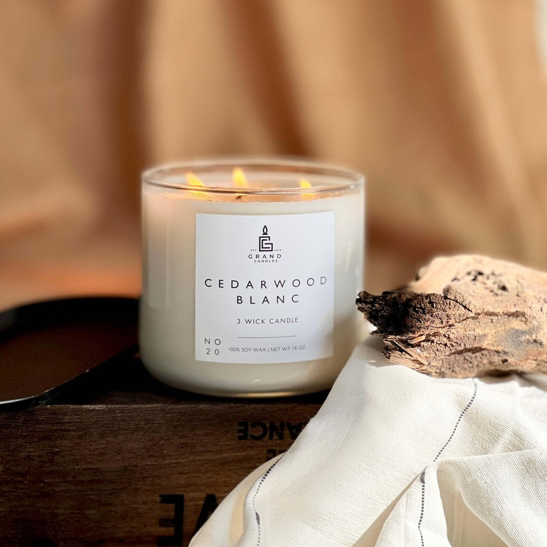 Cedarwood Blanc Candle