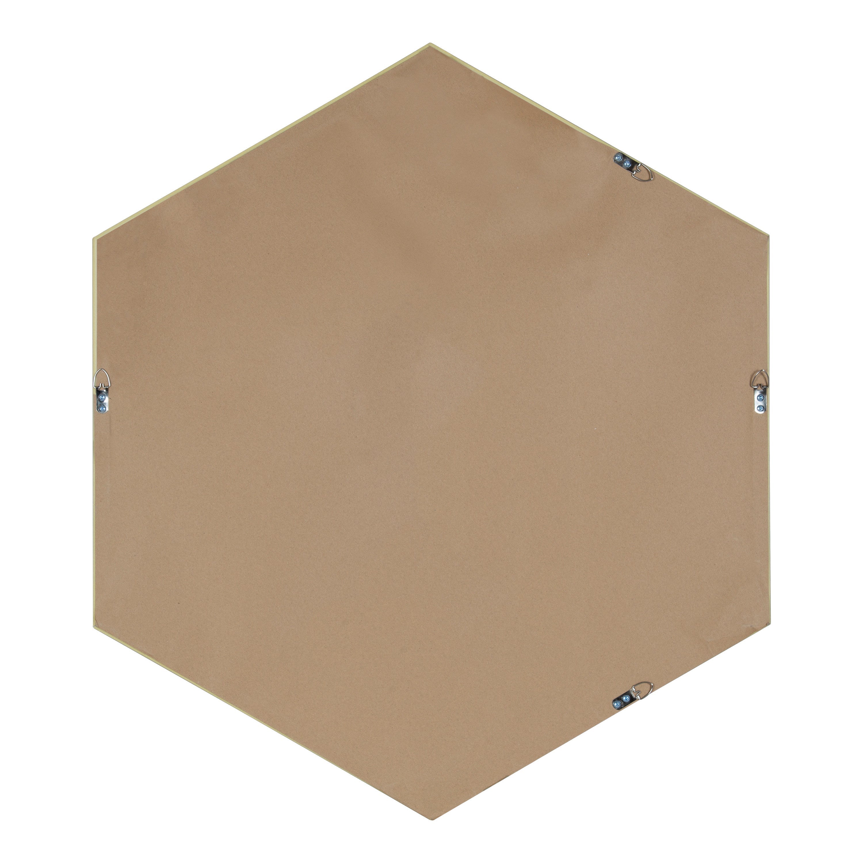 Rhodes Framed Hexagon Wall Mirror