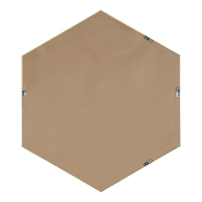 Rhodes Framed Hexagon Wall Mirror