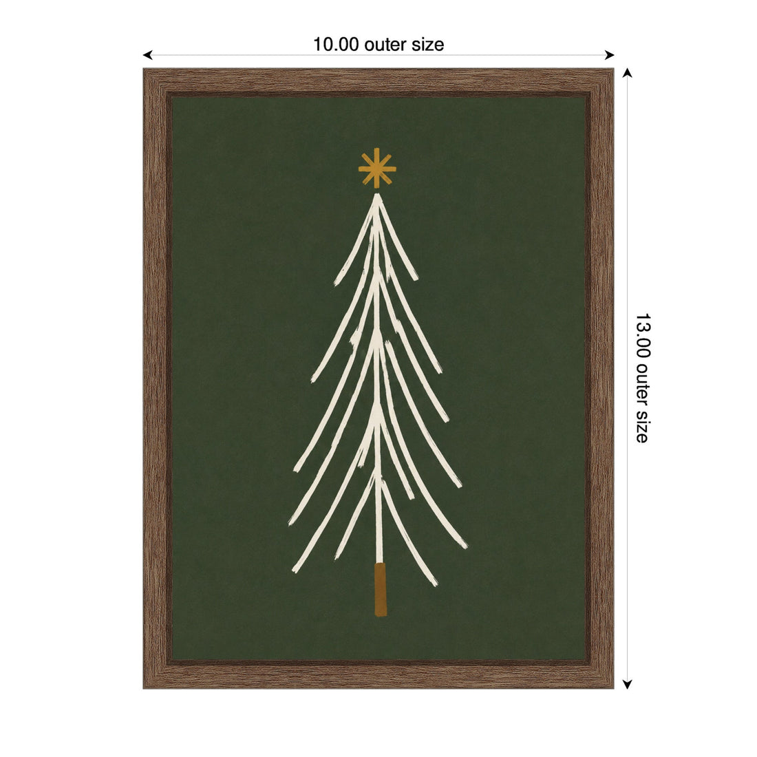 Minimalist Tree by Laura Moss Framed Canvas Wall Art Print