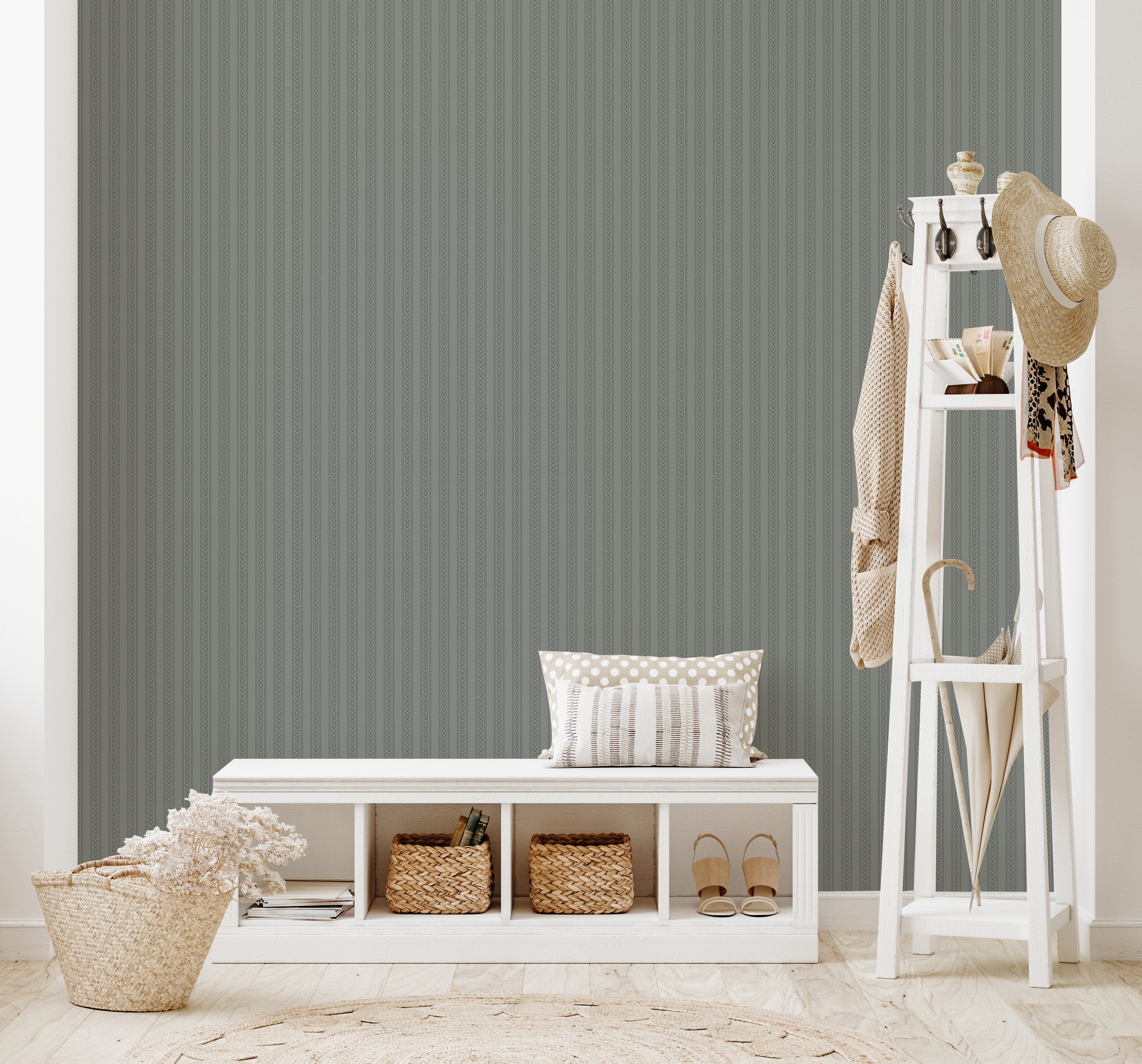 Elovie Wallpaper by Quirky Paisley Designs