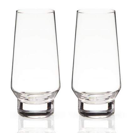 Raye Weighted Stemless Champagne Flutes