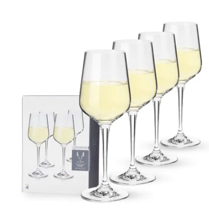 Reserve Inez Crystal Chardonnay Glasses (set of 4)