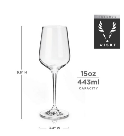 Reserve Inez Crystal Chardonnay Glasses (set of 4)