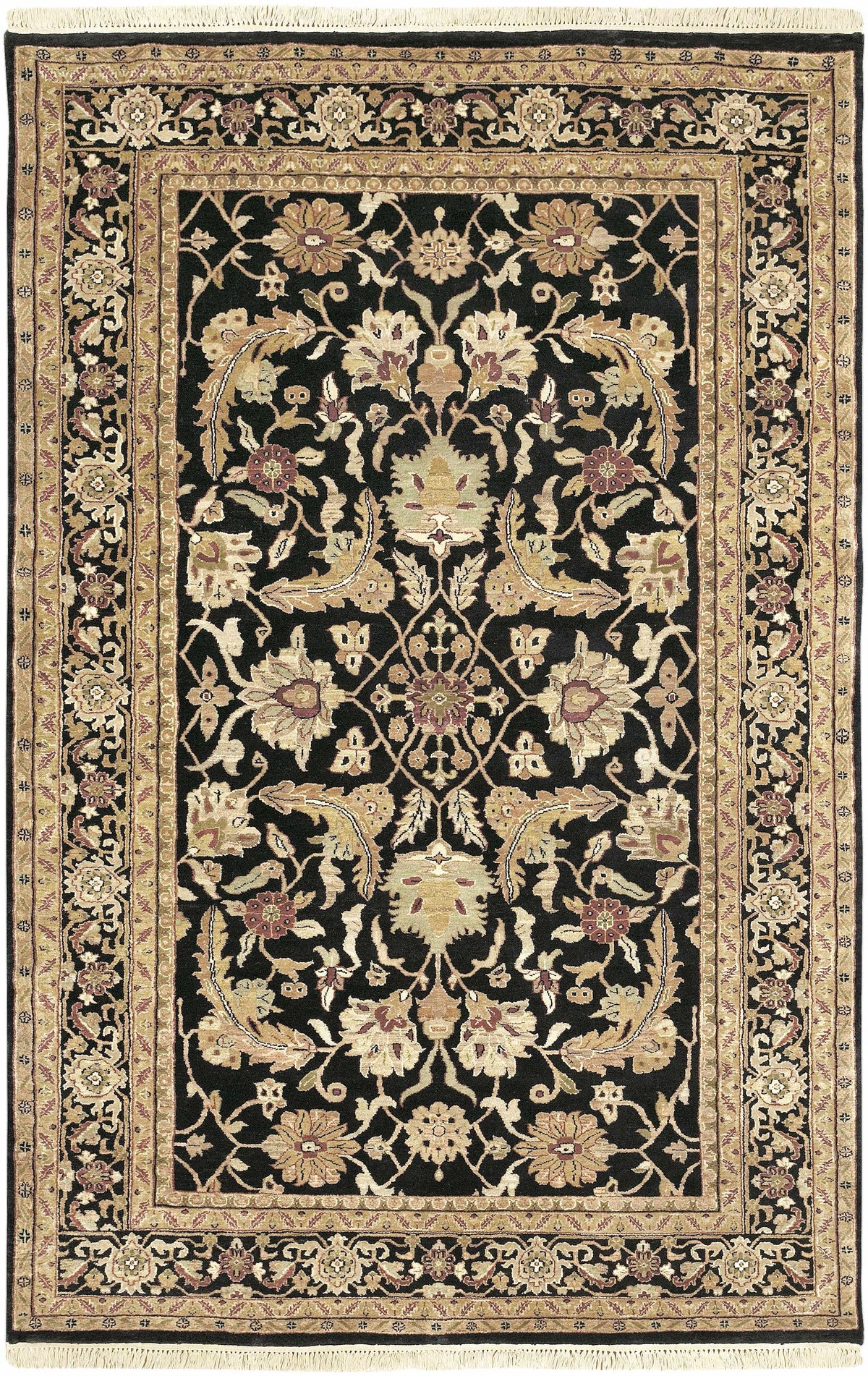 Black&amp;Gold Premium Wool Rug - Clearance