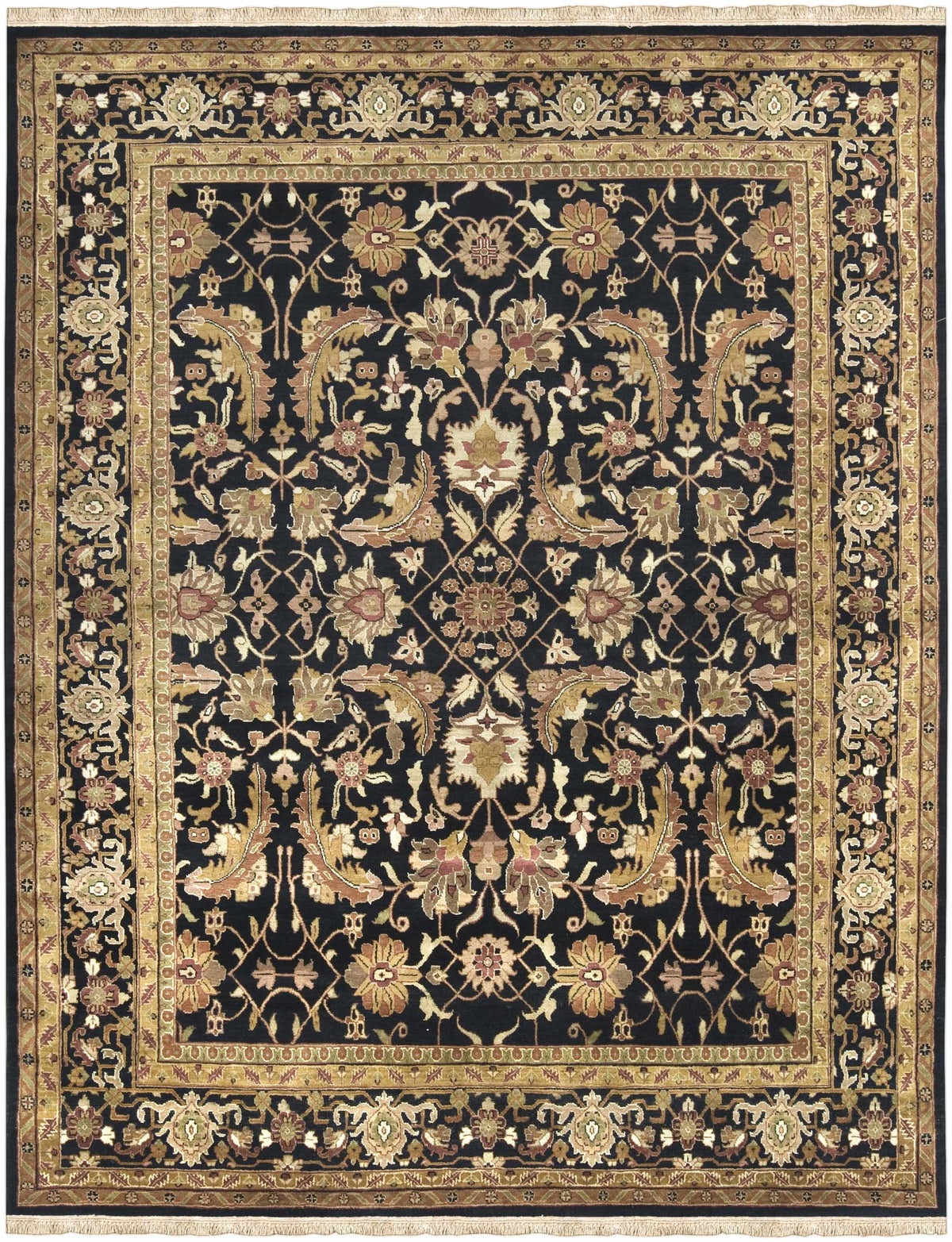 Black&amp;Gold Premium Wool Rug - Clearance